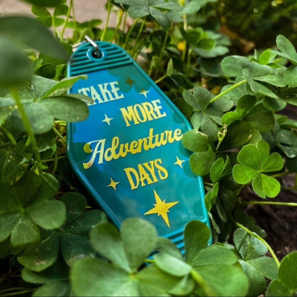 Adventure Motel Keychain NEW